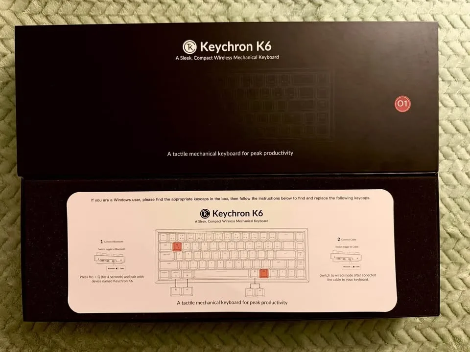 Wireless Mechanical Keyboard image indicator(2)