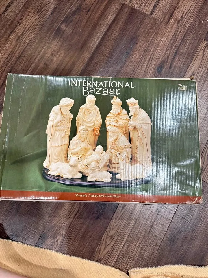 Christmas nativity #cleanout