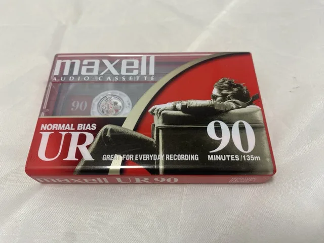 Maxell UR-90 90 Minute Audio Cassette