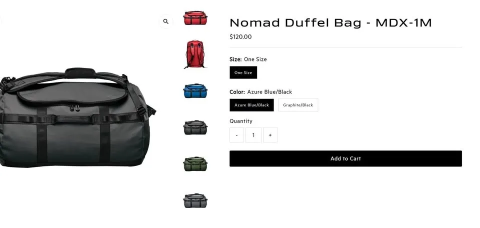 Stormtech Nomad Duffel Bag - MDX-1M image indicator(3)