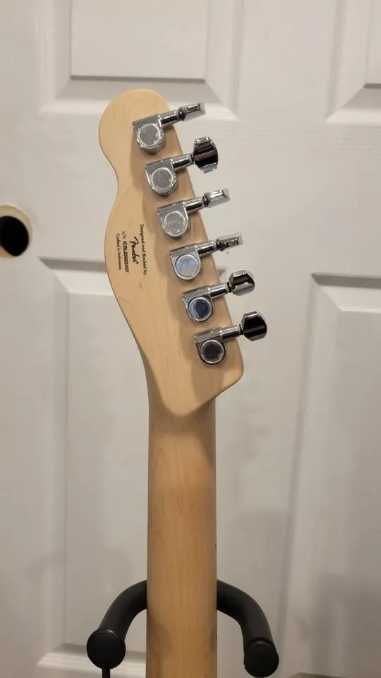 $280 Squier Telecaster Electric Guitar - Affinity Series - Black image indicator(5)