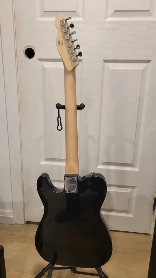 $280 Squier Telecaster Electric Guitar - Affinity Series - Black image indicator(6)