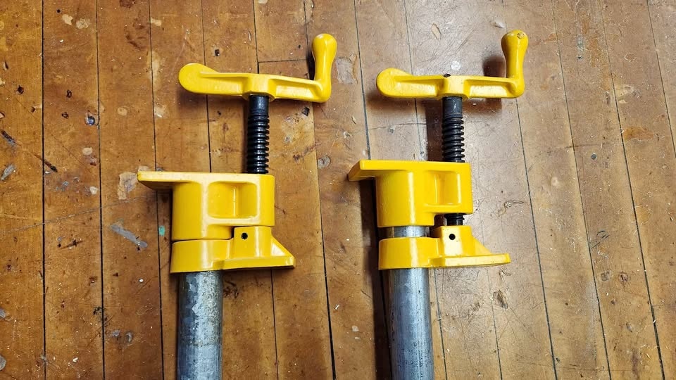 $50 each 4ft Dewalt Pipe Clamps