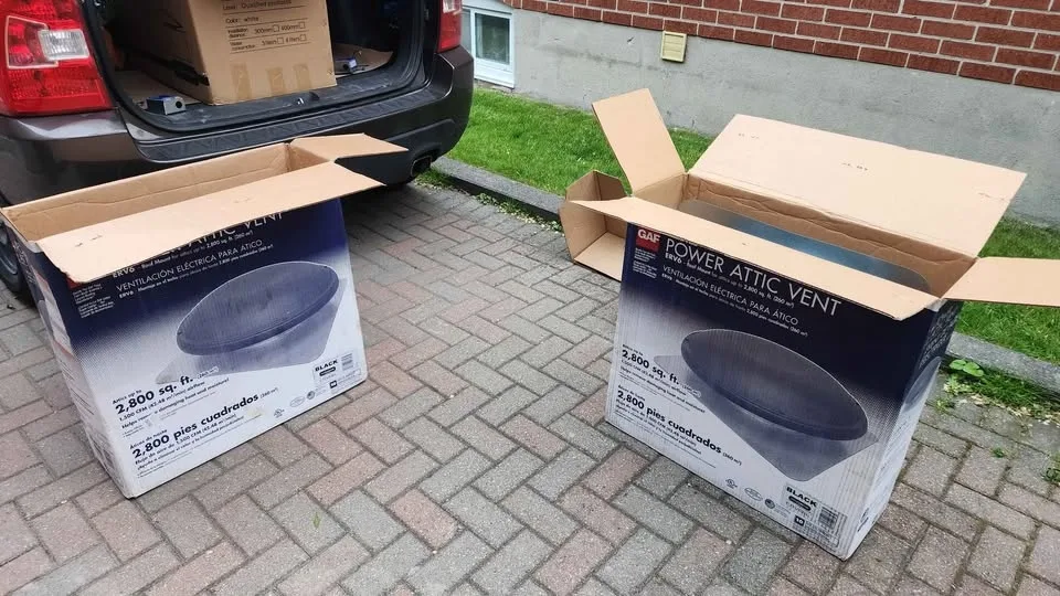 $40 GAF Thermostat for Power Roof and Gable Vent image indicator(3)