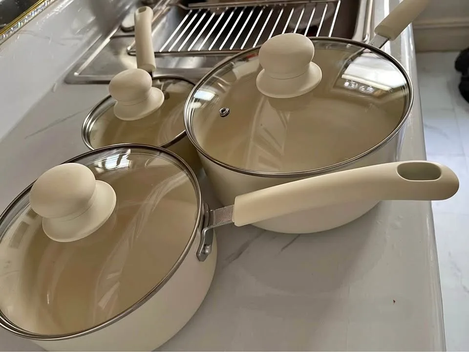Nonstick Saucepan/ Pot Set, VERY VERY NICE!! Orig. $54.15