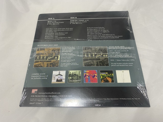THE JAYHAWKS ‘Blue’ 7” Promotional Vinyl Record - photo 2