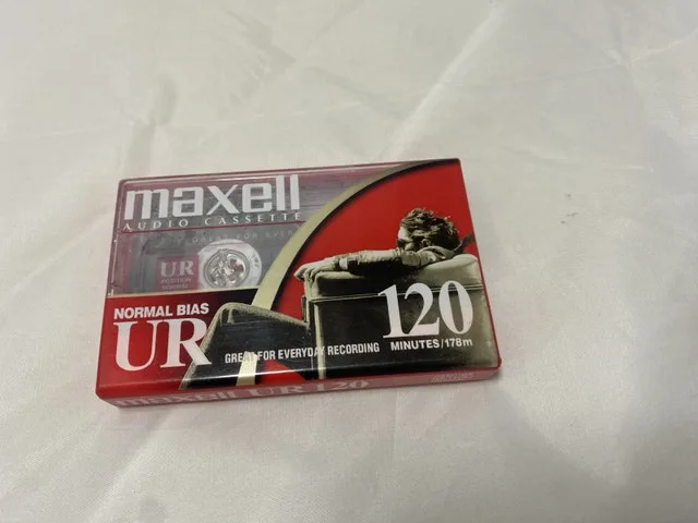 MAXELL Audio Cassette Tape UR 120