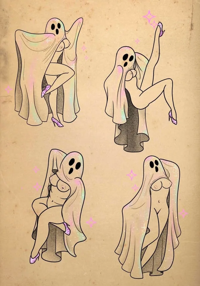 Tattoo predrawn flash sale image indicator(5)