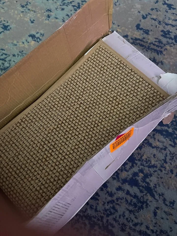 Brand new Beige Linen Stair Treads Non Slip 8"X30" 15pcs image indicator(4)