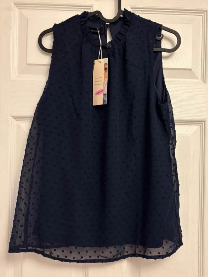 Women's Fashion T-shirt Casual Sleeveless -S - photo 4