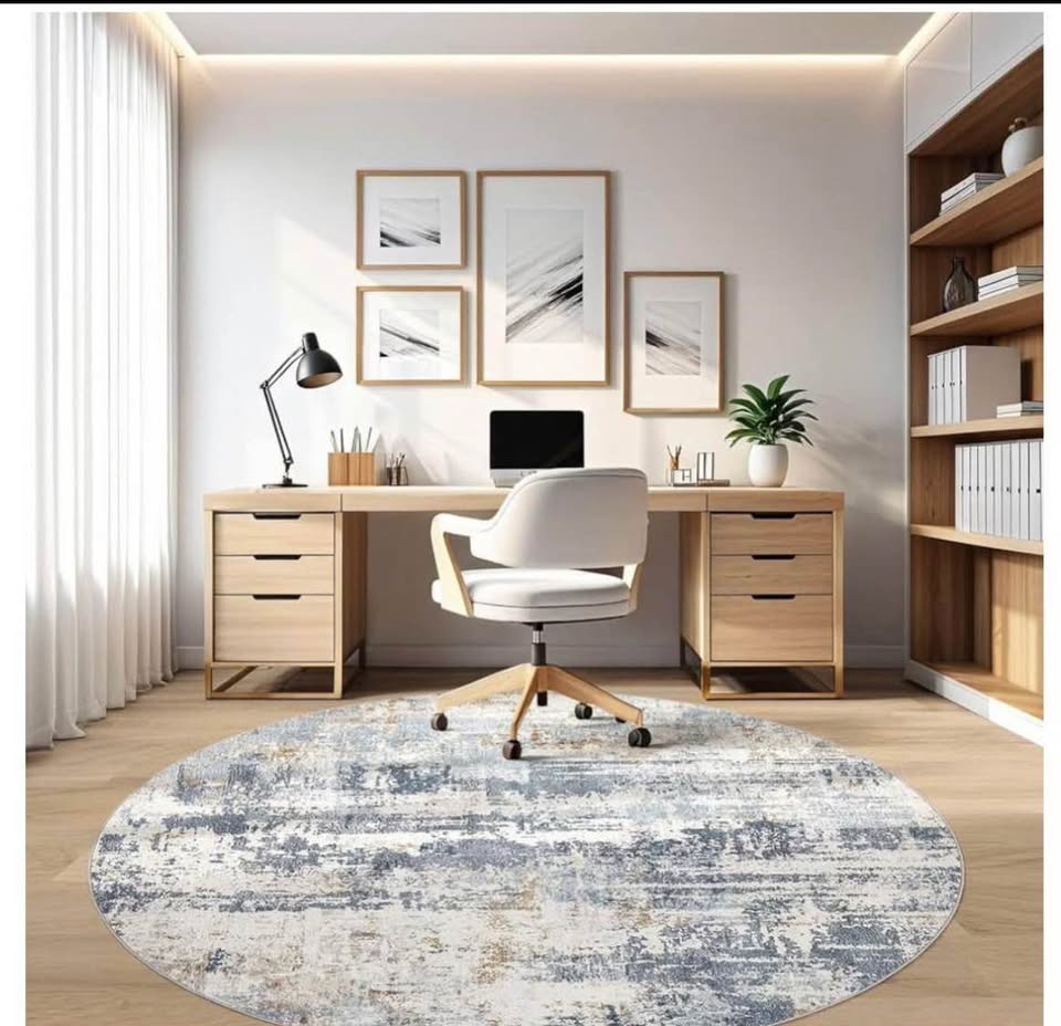 Brand new 5ft Round Area Rug