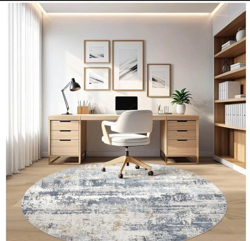 Brand new 5ft Round Area Rug