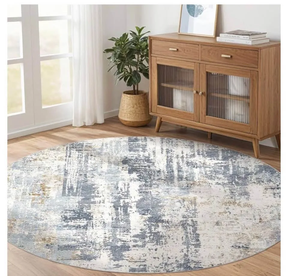 Brand new 5ft Round Area Rug image indicator(6)