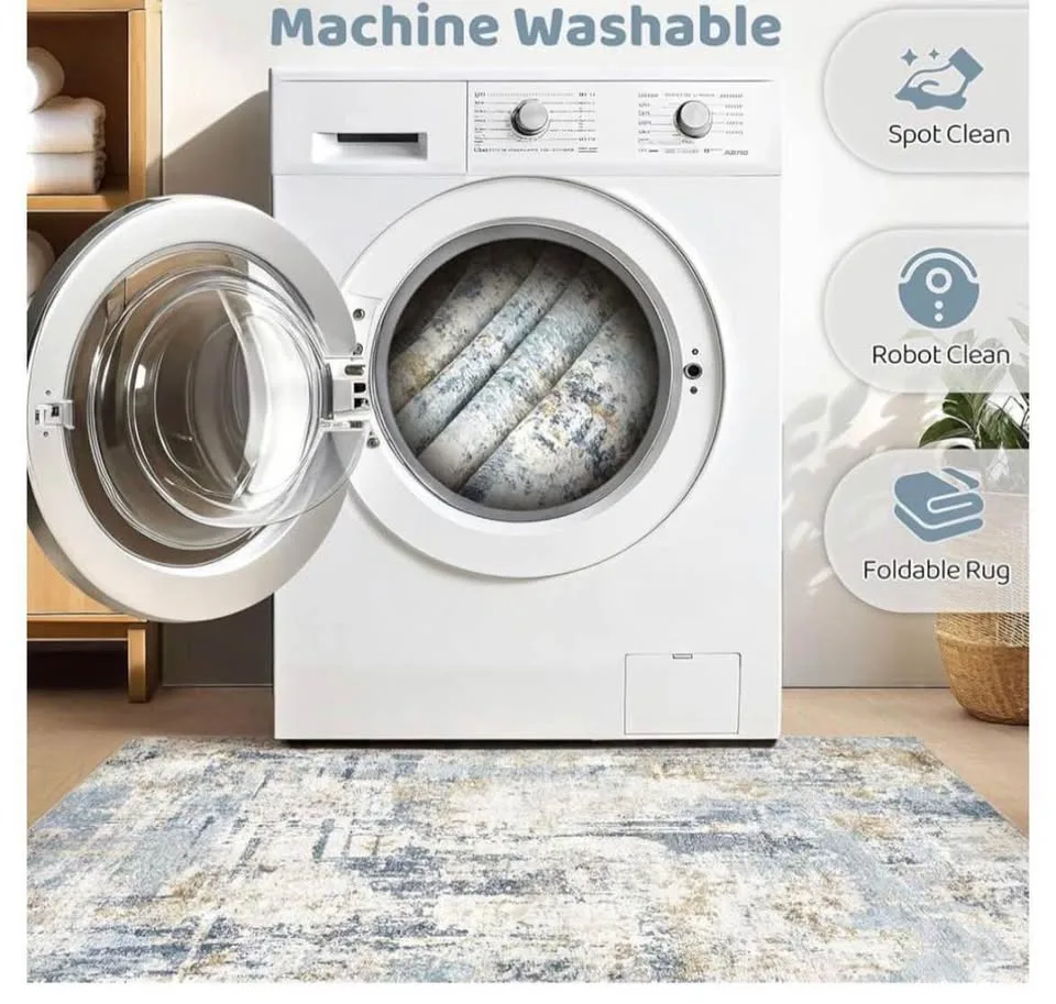 Brand new 5ft Round Area Rug image indicator(7)