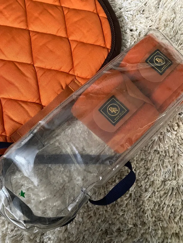 BR Jump Orange Saddle Pad image indicator(4)