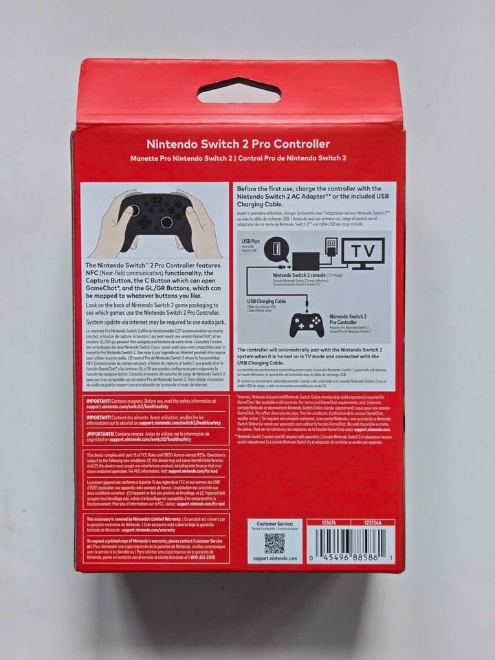 Nintendo Switch 2 Pro Controller - photo 2