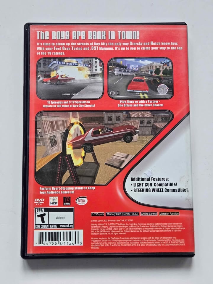 Starsky & Hutch Playstation 2 - photo 2