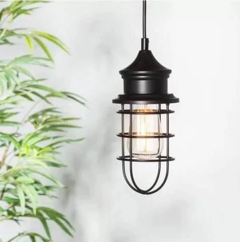 Geometric Pendant Light Fixture 4 available, black image indicator(2)