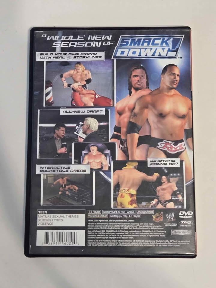 WWE Smackdown Shut Your Mouth PS2 - photo 2