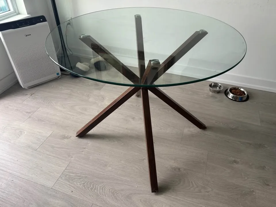 Dining Set - Glass Table and 4 Chairs image indicator(2)