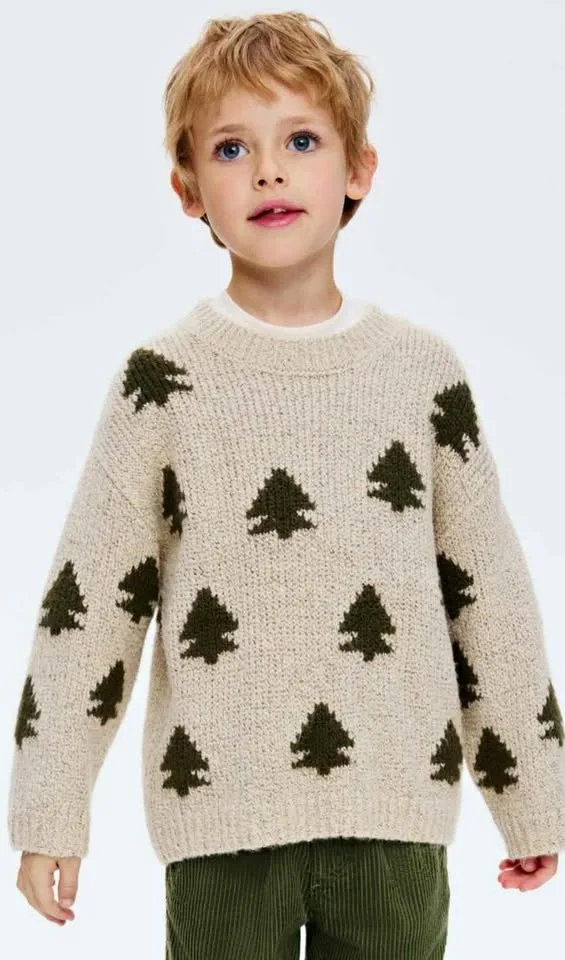 H&M Soft jacquard-knit sweater 3 to 4 yrs old