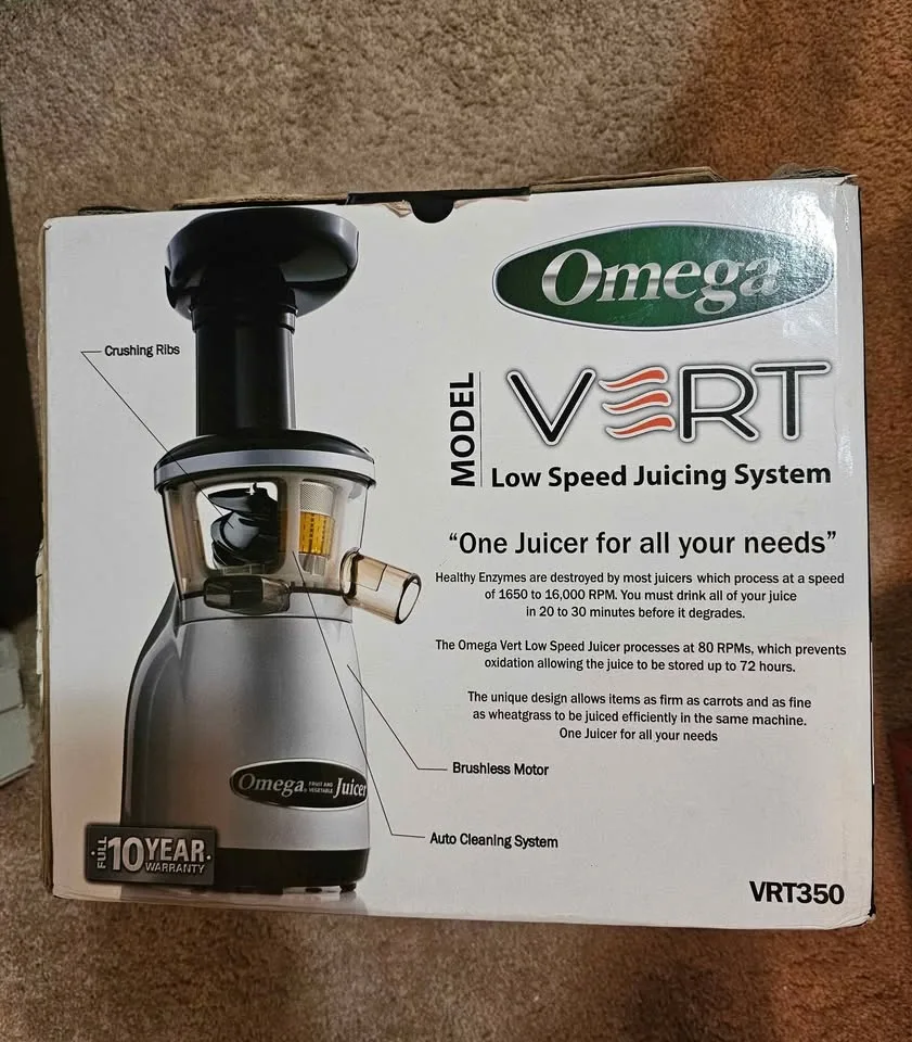 Omega VRT350 Juicer image indicator(2)