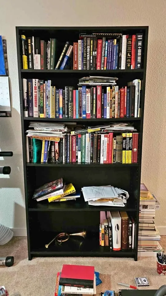 Book shelf 6' tall