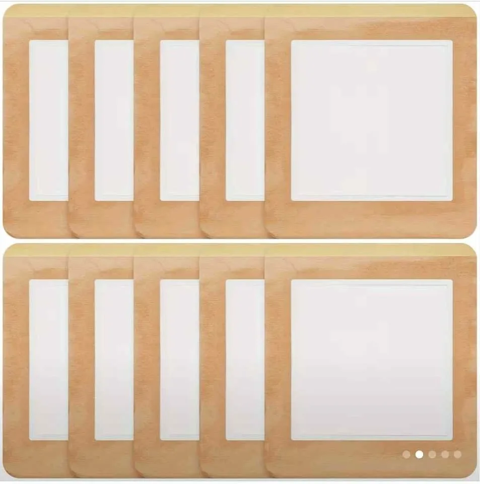 New Castor Oil Wrap - Self-Adhesive - 8.7"x7.9" - 10pk