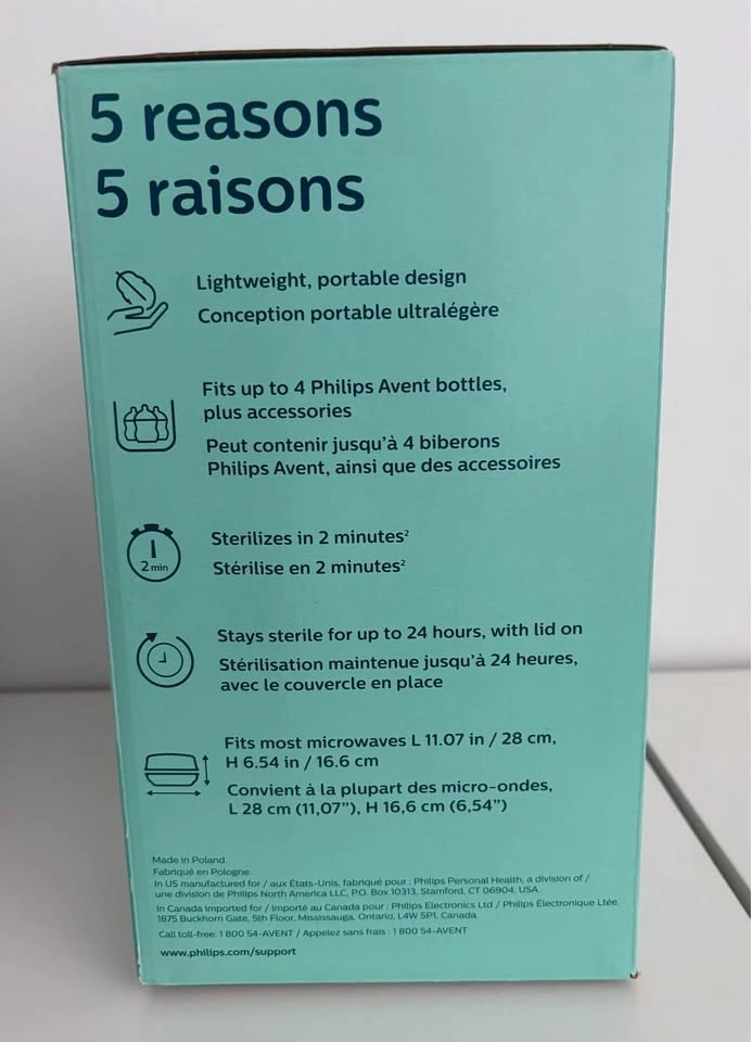 Philips Avent bottle sterilizer - photo 3