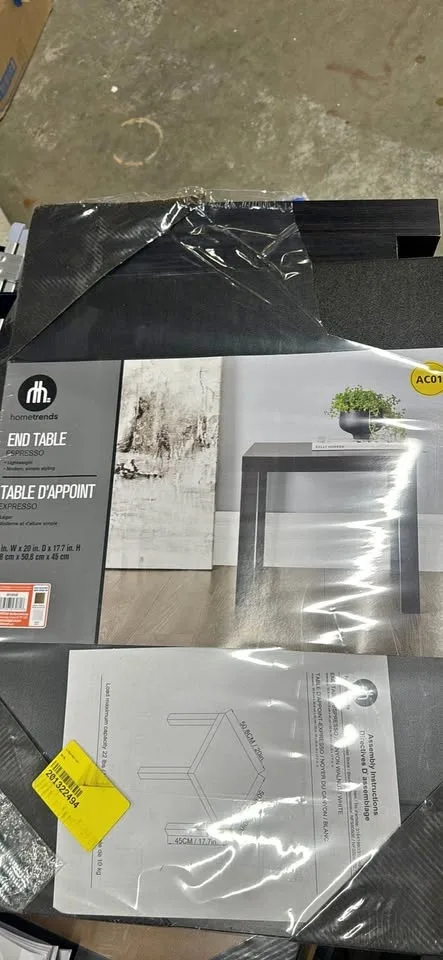 END TABLE-ESPRESSO, END TABLE