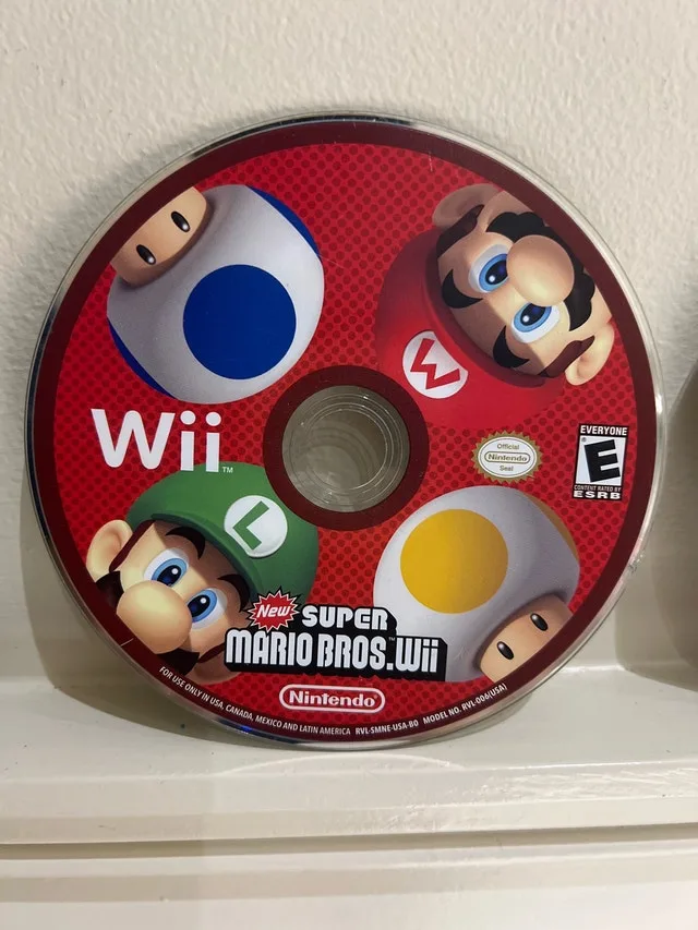 Wii Mario Game bundle