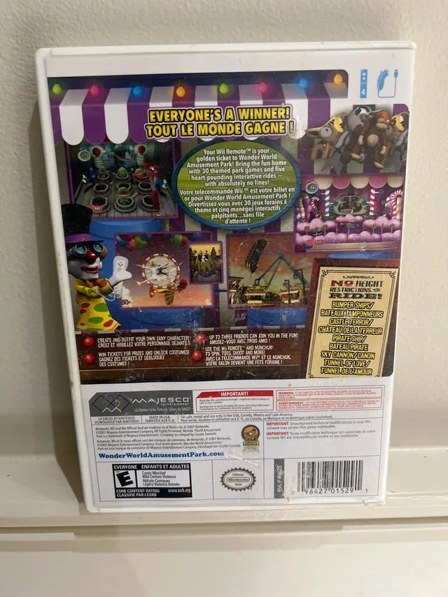 Wonder World Amusement Park Wii image indicator(2)