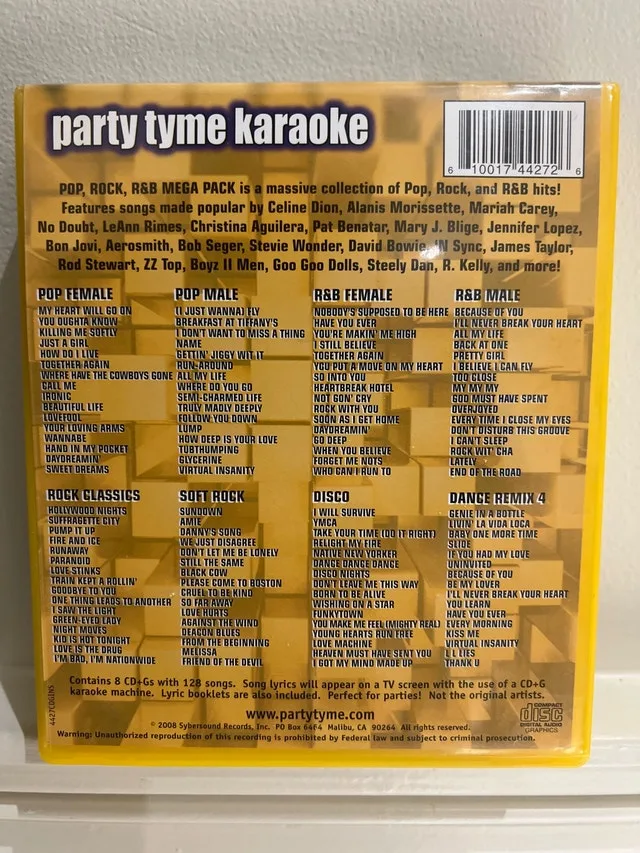 Party Tyme Karaoke CD image indicator(3)