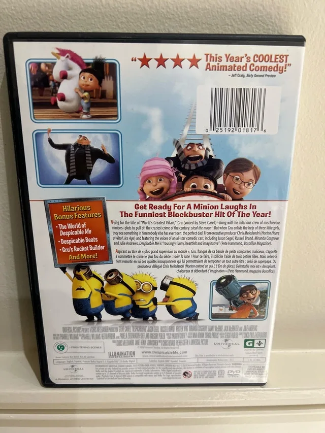 Despicable Me DVD image indicator(2)