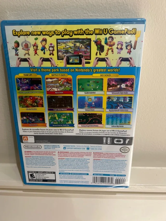 Nintendo Land Wii U Game UNOPENED image indicator(2)