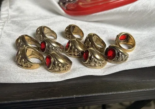 Vintage 1980’s Ring Lot Of 11 *AS IS* image indicator(2)