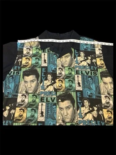 Elvis Presley Patchwork Shirt 1960’s Vintage Original EPE image indicator(6)