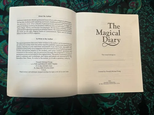 *RARE* The Magical Diary A Personal Ritual Journal image indicator(3)