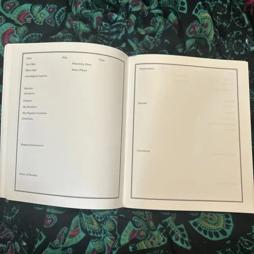 *RARE* The Magical Diary A Personal Ritual Journal image indicator(5)