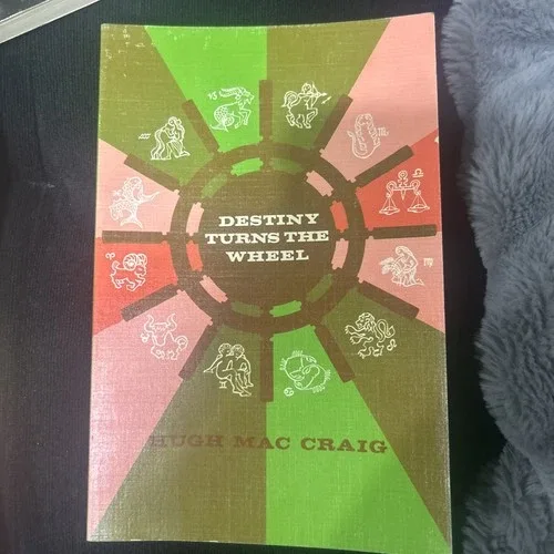 VINTAGE 1970 DESTINY TURNS THE WHEEL PAPERBACK BOOK
