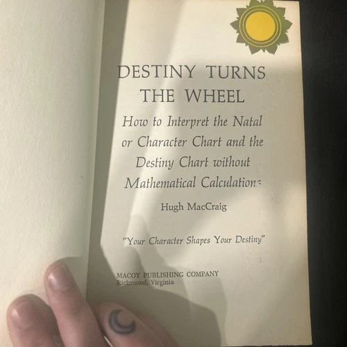 VINTAGE 1970 DESTINY TURNS THE WHEEL PAPERBACK BOOK - photo 2