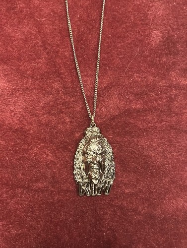 VINTAGE DEADSTOCK KISS Gene Simmons Face Head Necklace
