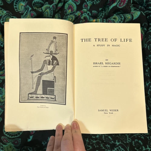 The Tree of Life by Israel Regardie 1980 WEISER - photo 3