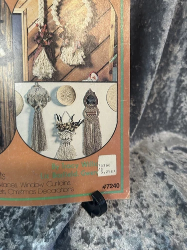 MACRAME FOR ALL SEASONS BOOK Volume I and II w FREE Macrame - photo 5