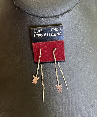 DEADSTOCK Vintage 1980’s Playboy Bunny Earrings