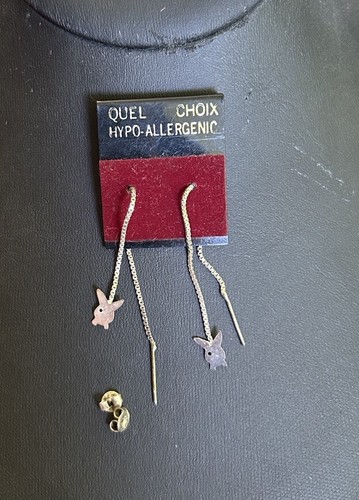 DEADSTOCK Vintage 1980’s Playboy Bunny Earrings - photo 3