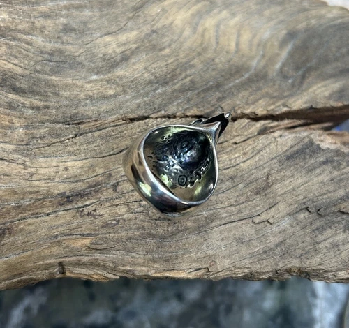 Authentic Vintage DEADSTOCK G&S 80s Silver Eagle Biker Ring - photo 5