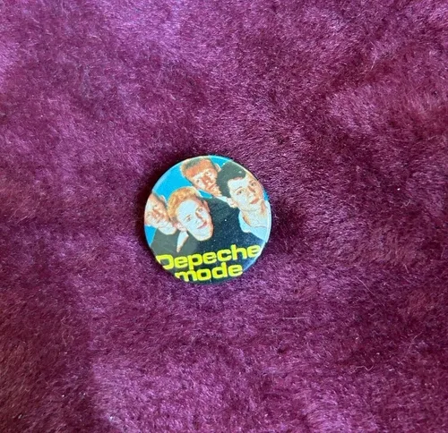 Rare Vintage 1980’s Depeche Mode Pin Button New Wave
