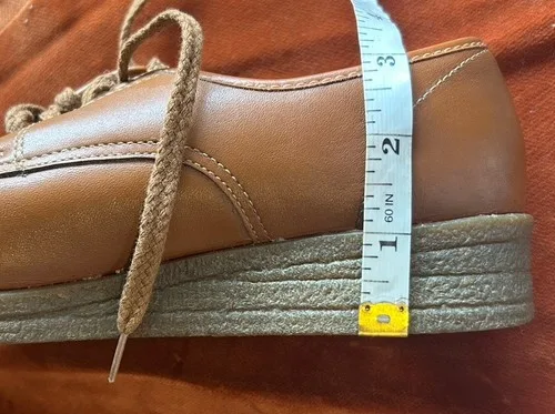 Vintage O'Omphies Granny Shoes 1970’s Disco Leather image indicator(5)