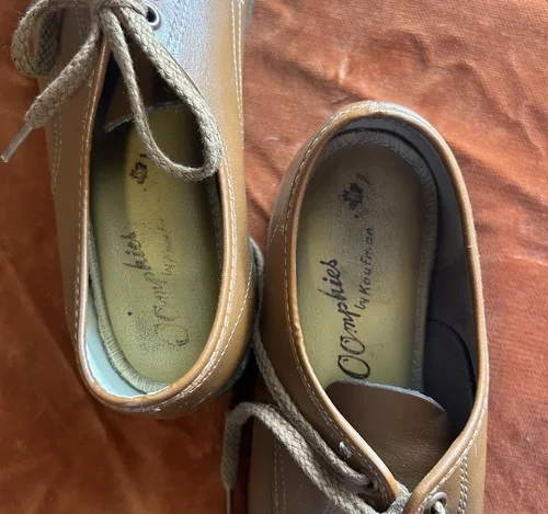 Vintage O'Omphies Granny Shoes 1970’s Disco Leather image indicator(10)